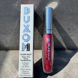 BUXOM Plump Shot Lip Serum Sheer Tint‎ Collagen Infused Fuchsia You 4ml